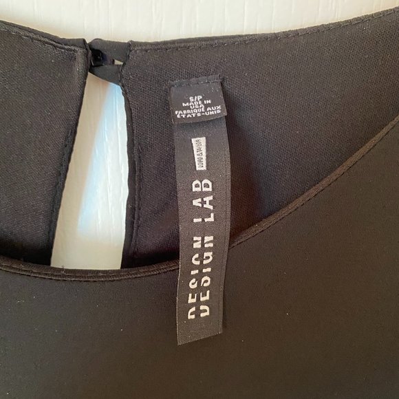 Design Lab Black Bell Sleeve Dress (S) - Picture 6 of 7